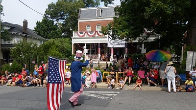 Uncle Sam, July 4th parade, Takoma Park, Maryland