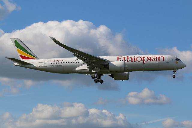 Ethiopian Airbus A350-900 ET-ATQ