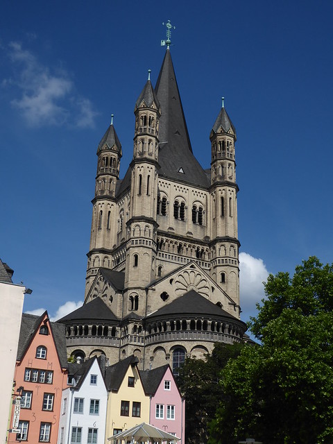 River Cruise - Cologne Germany Great Saint Martin Church