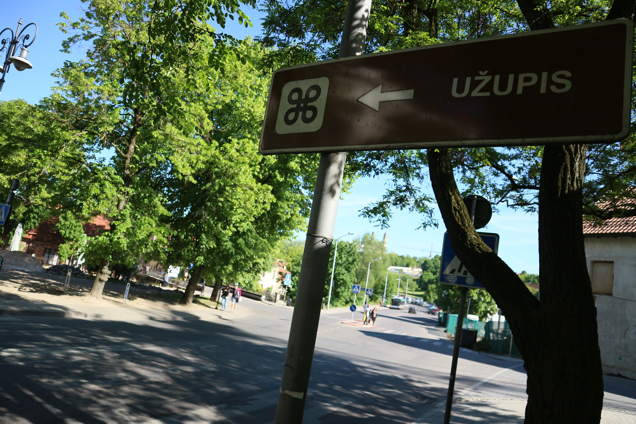República de Uzupis en Vilnius (Lituania). Barrio alternativo, independiente y bohemio de artistas.