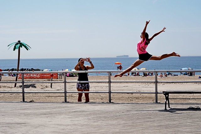 Coney Island ballerina