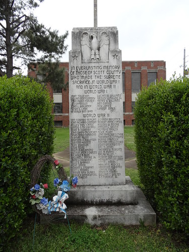 chfstew arkansas arscottcounty courthouse veteransmemorial