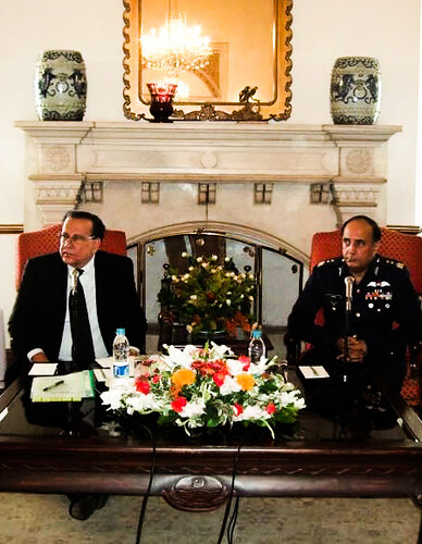 Punjab Governor Salman Taseer with Air Marshal Syed Azher … | Flickr