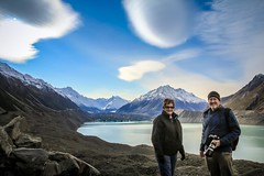 Jacqui & Russell at Tasman Lake