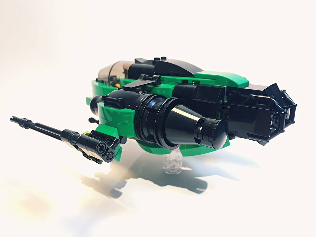 lego green starfighter