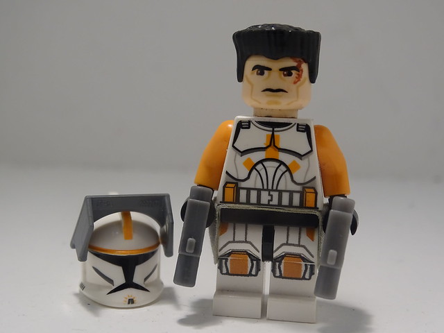 Commander Cody with scar painted