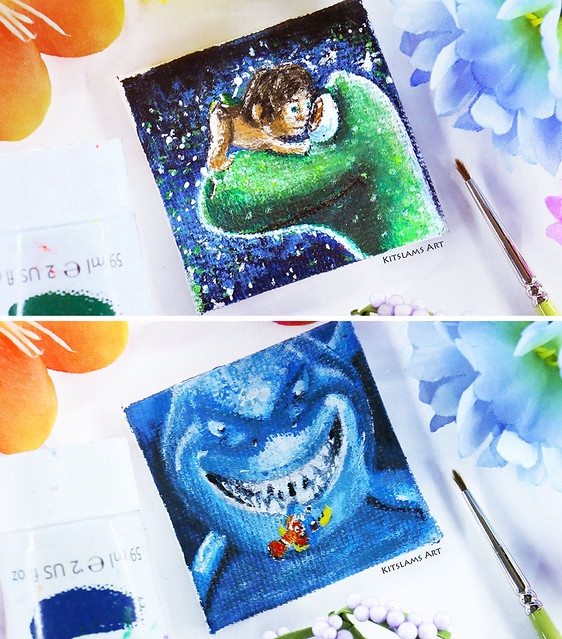 Pixar Painting Collection by Kitslam