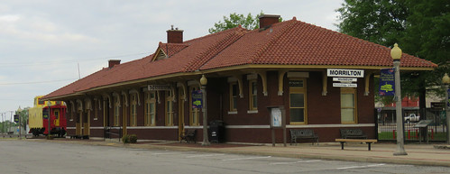 closed museum railroad depot smalltown architecture morrilton arkansas