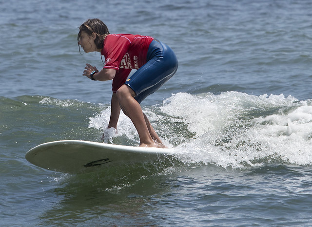Virginia Beach surfing - Steel Pier Classic - Longboard - paddleboard short