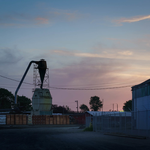 wood eugene builtlandscape manufacturing lumber industrial powerlines oregon bluehour atmosphericconditions clouds lanecounty sky sunset america fence pacificnorthwest sawdusthopper pnw upperleftusa fences