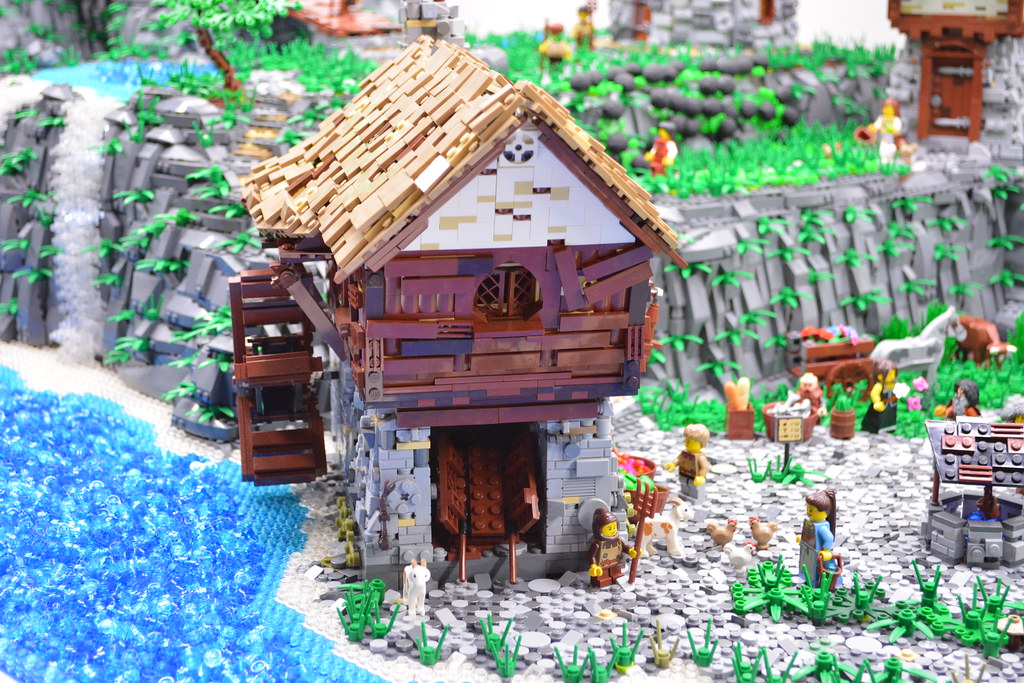 LEGO Medieval Watermill | IF you like the medieval theme the… | Flickr