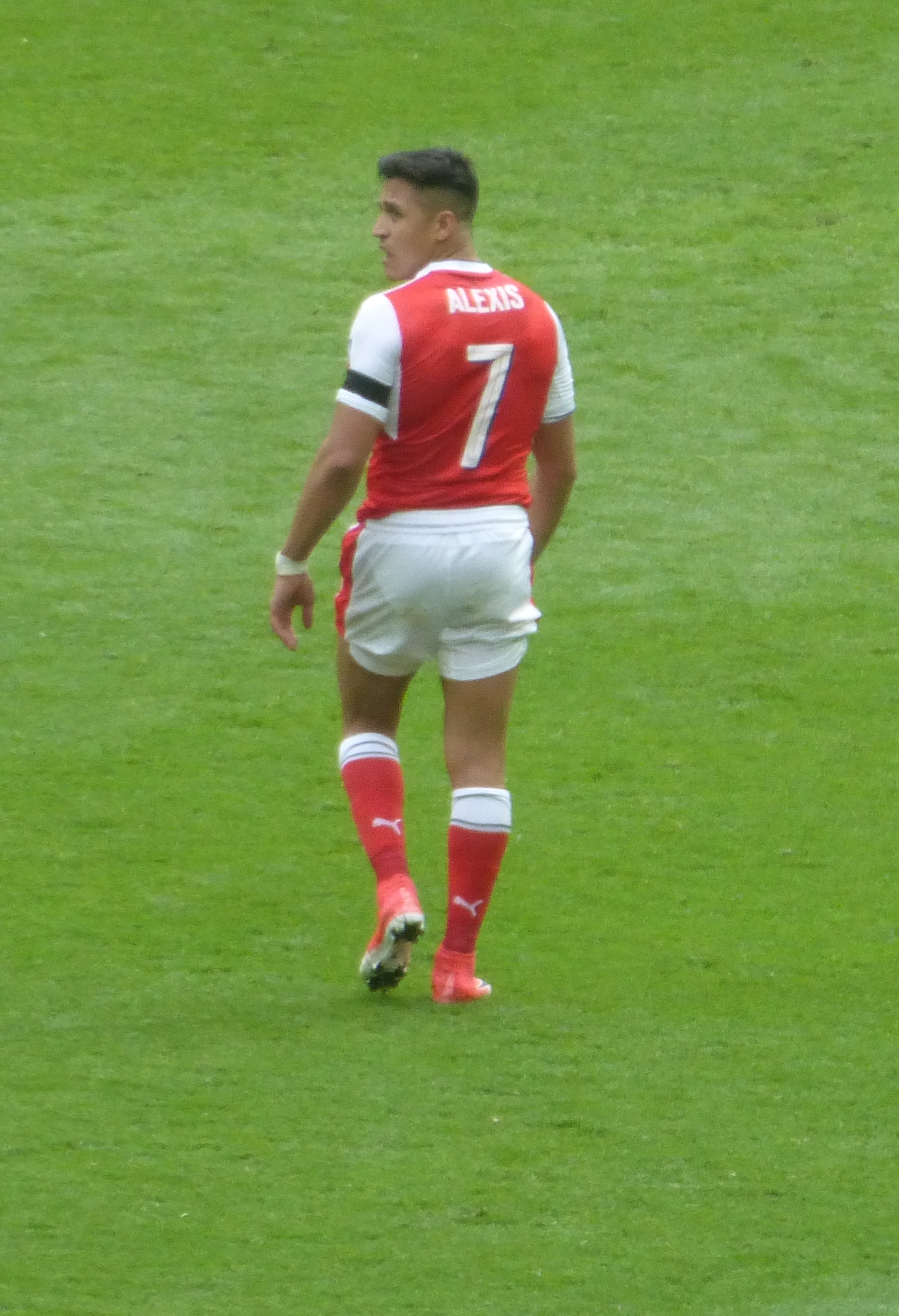 Arsenal Football Club's Alexis Sanchez..