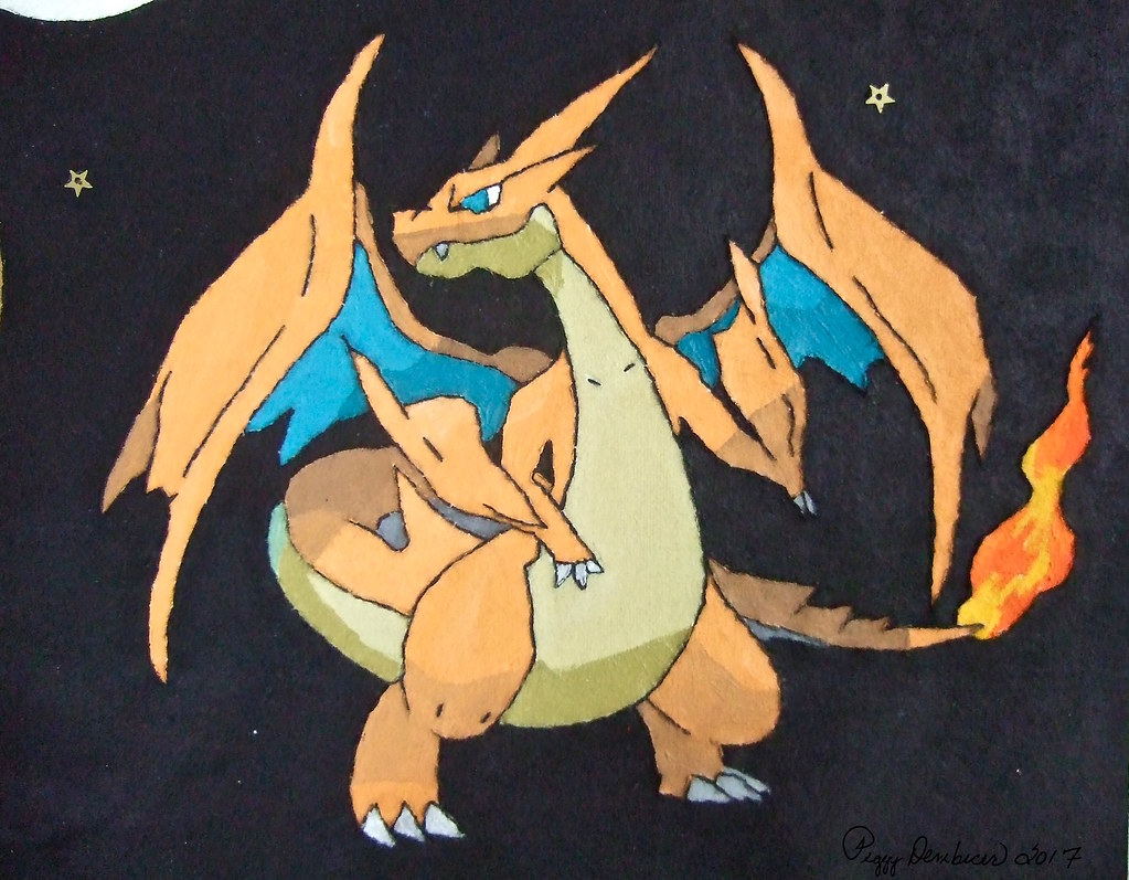 Pokémon Evolution - Mega Charizard Y Detail View