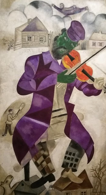 Chagall, violoniste, MBAM