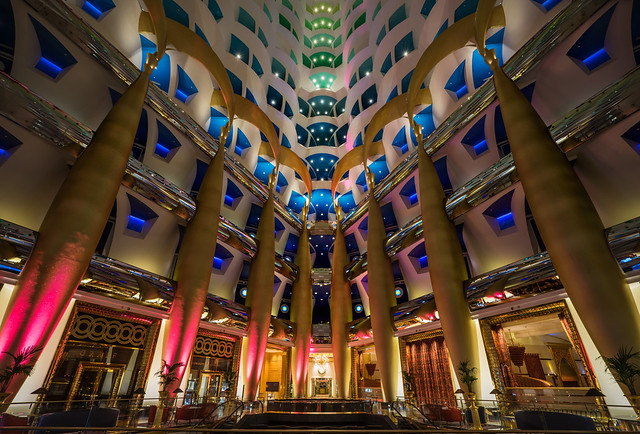 The Insides Of The Burj Al Arab