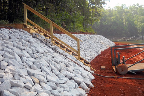 Loose Rip Rap Erosion Control - Granite Rip Rap | Granite rip rap for shor… | Flickr