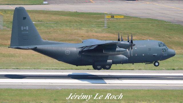 LOCKHEED C-130 HERCULES ROYAL CANADIAN AIR FORCE 130341 A L'AEROPORT TOULOUSE-BLAGNAC LE 02 06 17