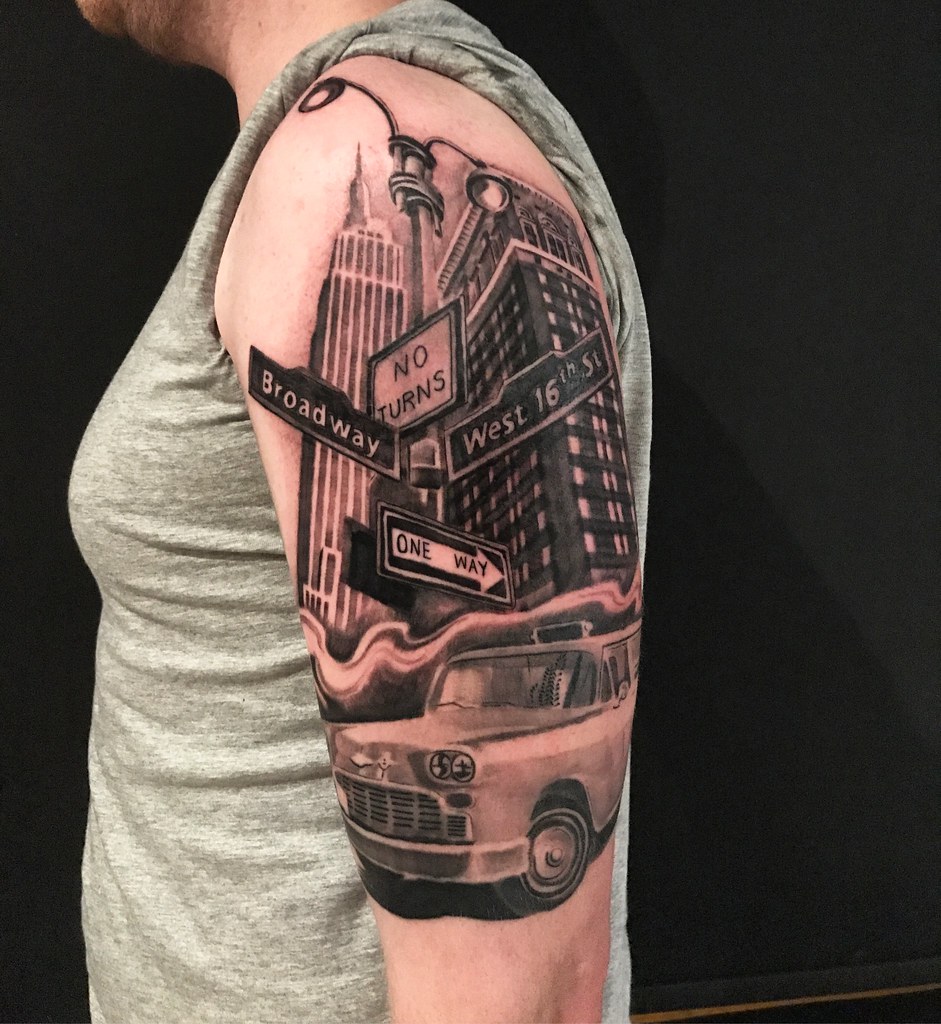 Empire State Building  Object Tattoos  Last Sparrow Tattoo