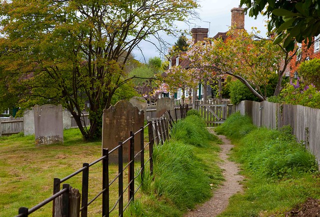 Churchyard Path @ Groombridge (kent)