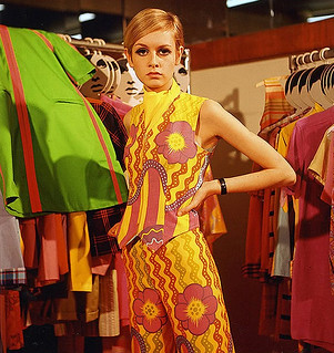 60's Psychedelic Fashion | Twiggy at London's ultra hip Biba… | Flickr