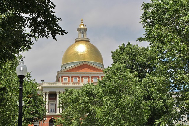 The Massachusetts State House Boston