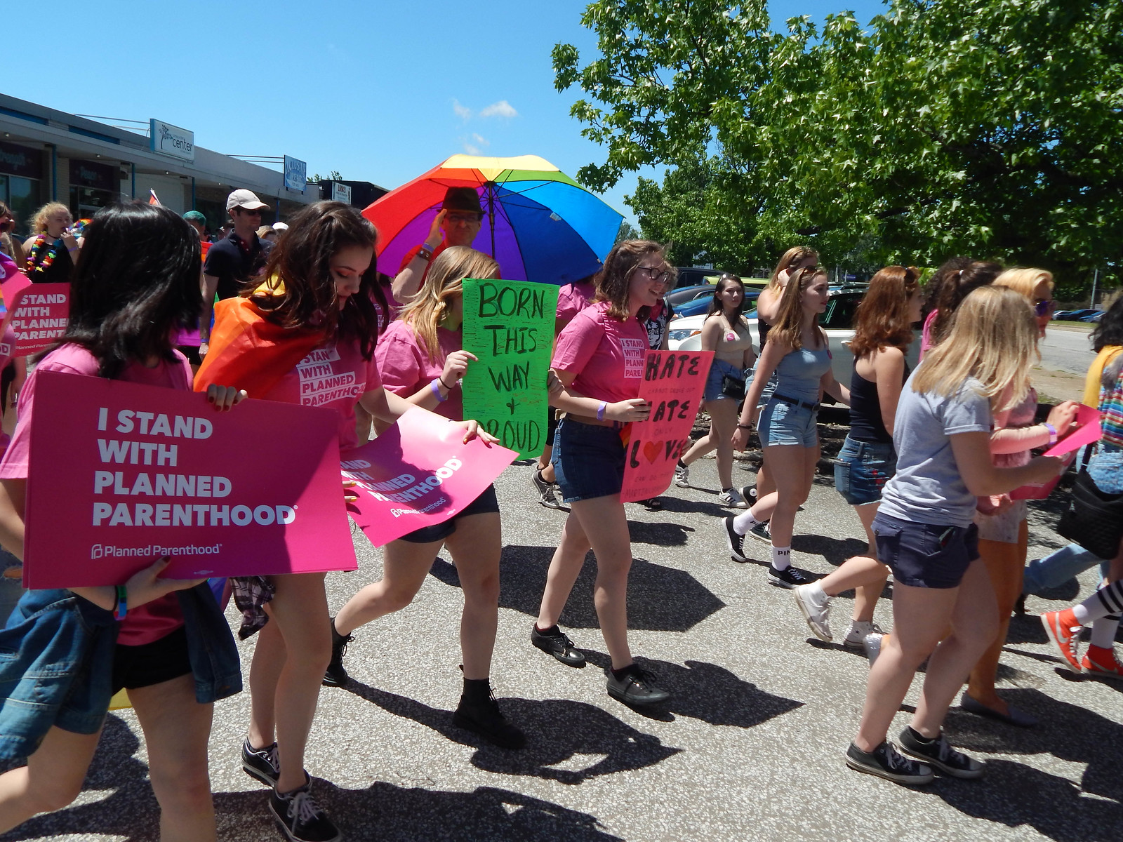 Planned Parenthood steps off in Pride Parade