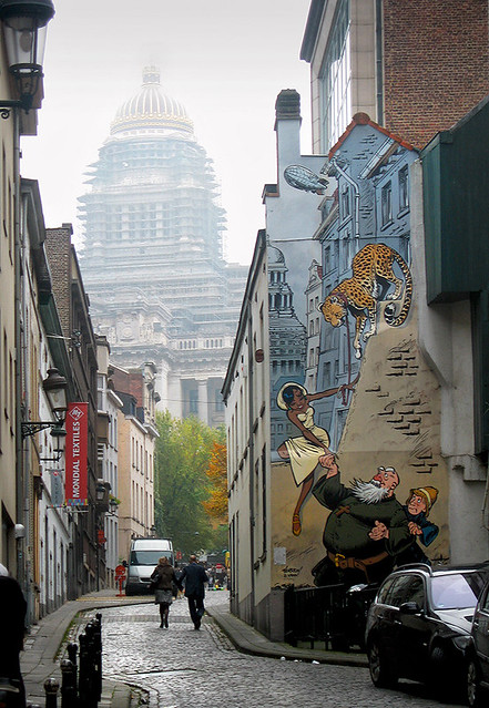 Bruxelles, rue des Capucins