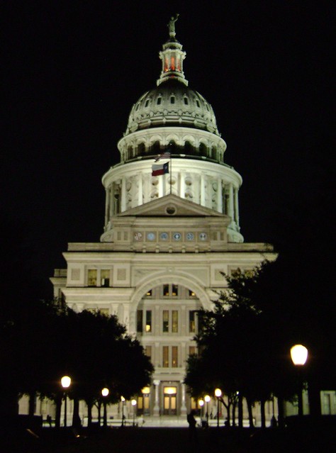 Texas Capitol at Night