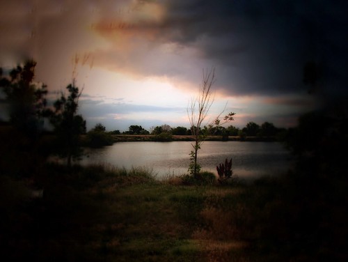 park 104th colorado denver clouds water pls47 lake sunset