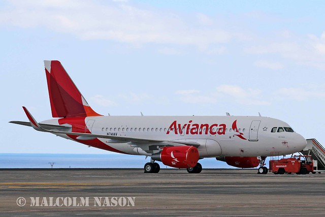 A319-115 N741AV AVIANCA