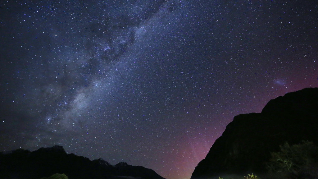 170528_2474_ps | Milky Way 銀河 & Aurora Australis 南極光 @ New Z… | Gordon ...