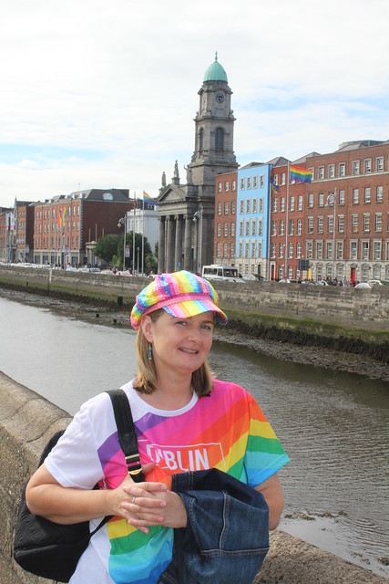 Eileen at Dublin Pride, 2017