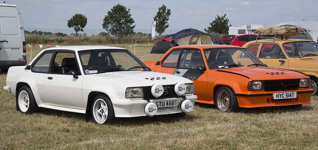 Two 1979 Opel Ascona 400 Saloons