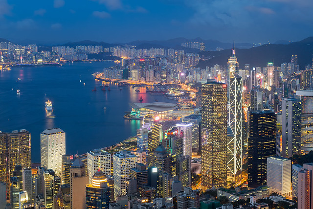 Hong Kong from the Peak - Hong Kong