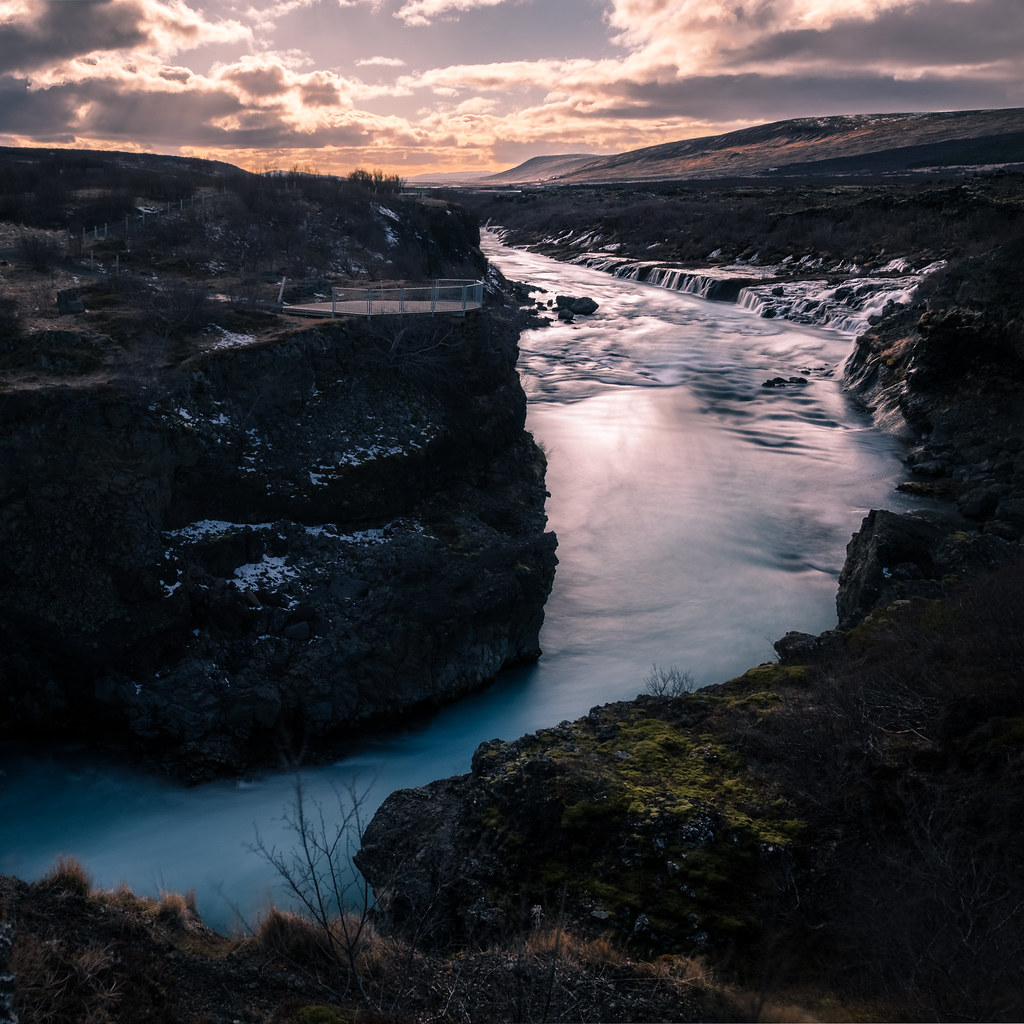 Hraunfossar waterfall - Iceland - Travel photography