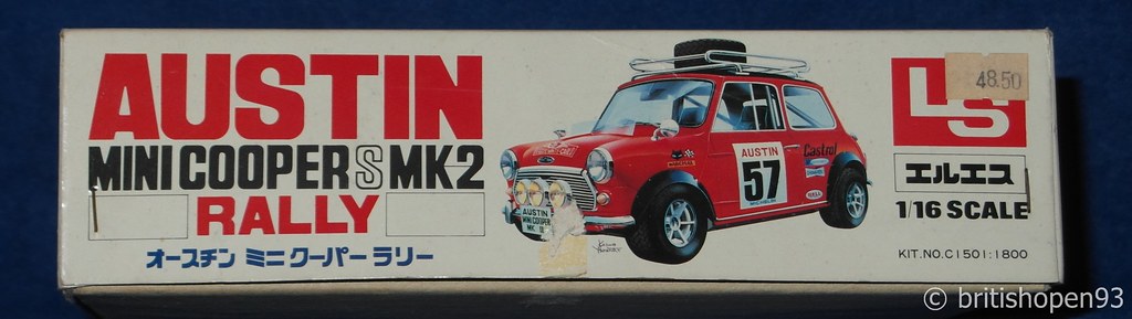 Model Kit Boss Austin Mini Kit Collection LS Austin Mini Cooper S MK2 Rally 1:16… | Flickr