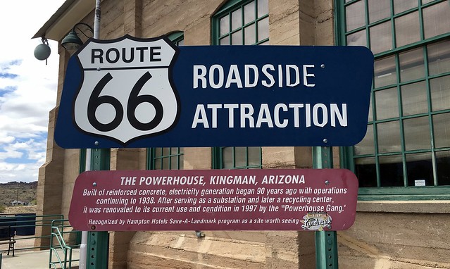 Kingman - Powerhouse Visitor Center - Historic Route 66 Roadside Attraction