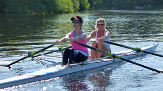 This novice crew was training with incredible determination to achieve their true potential .....