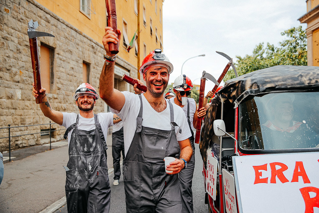 Corteo della Vittoria, Contrada della Giraffa. Foto di: BHStudio