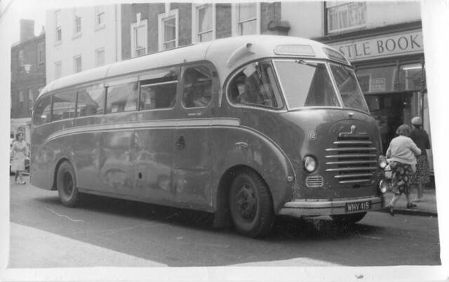 Corvedale Motors Ltd . Ludlow , Shropshire . 12  WMV418 . Ludlow , Shropshire ( ? ) .