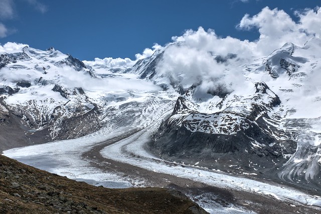 Gorner glacier, Switzerland 2017