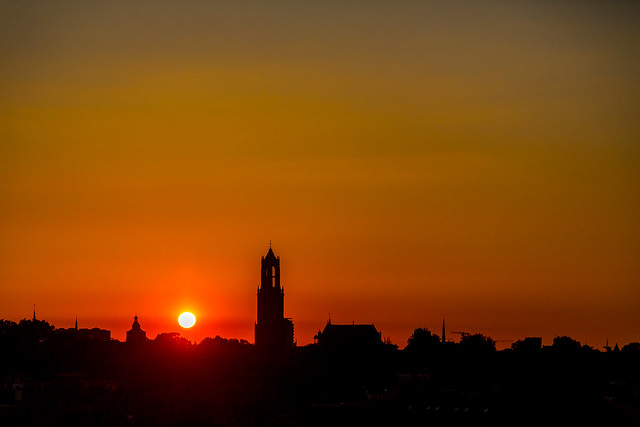 De skyline van Utrecht
