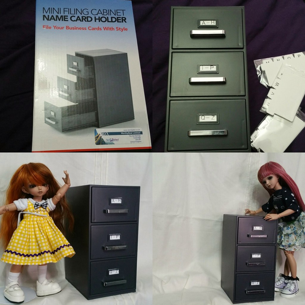 Dolly Find On Amazon Co Uk Doll Sized Filing Cabinet Na Flickr