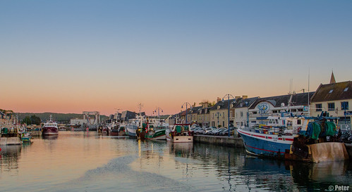 NORMANDIE_PORT EN BESSIN_SUNSET COLORS by PETER_BELGIUM, 