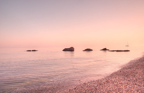 seascape sea orange hot nature landscape tamron canon spain andalucía beach water sun summer sunlight sunset