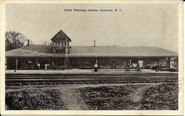 Union Railroad Station, Canastota, NY 12-27-1910