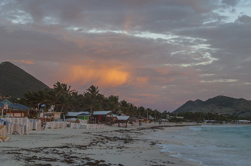sxm stmartin stmaarten sintmaarten sunrise orientbeach orientbay morning dawn spectacular tropical caribbean fwi
