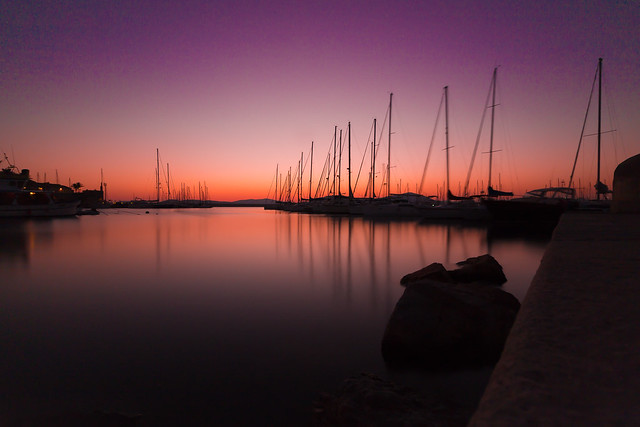 Pastel Sunset On Sea, Alghero