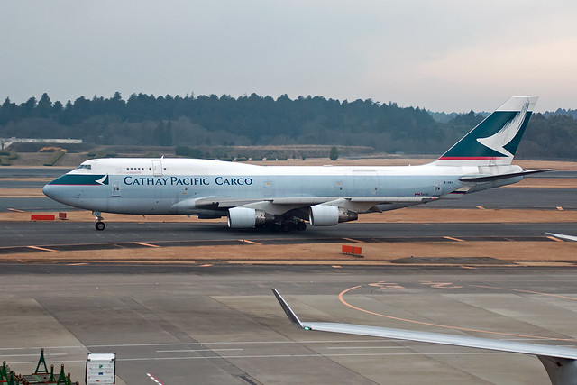 B-HKX Cathay Pacific Cargo Boeing 747-400BCF Tokyo Narita