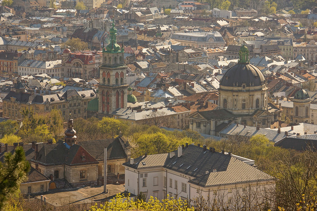 Old Town of Lviv in Spring